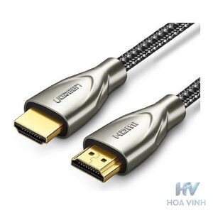 Cáp HDMI 1,5M bọc lưới chống nhiễu chính hãng Ugreen UG 11190