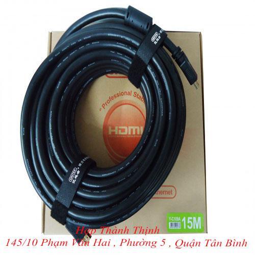 Cáp HDMI 15m chính hãng Unitek Y-C109A