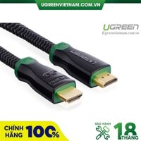 Cáp HDMI 1.5m hỗ trợ 4K*2K HD126 Ugreen 10291 vỏ bọc kim loại cao cấp