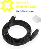 Cáp hdmi 1,5m mềm mỏng dẹt 1.4v chính hãng Rimax