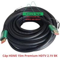 Cáp HDMI 15m Premium HDTV 2.1V 8K