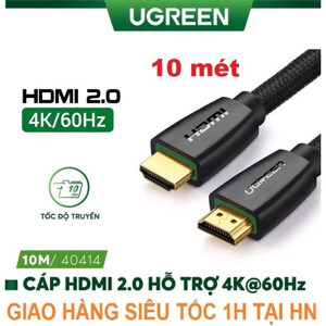 Cáp HDMI 15m Ugreen 40416