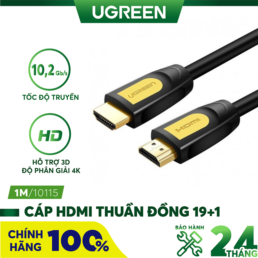 Cáp HDMI 1M Ugreen 10115