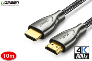 Cáp HDMI 2.0 4K 60hz mạ vàng cao cấp 10M Ugreen 50112