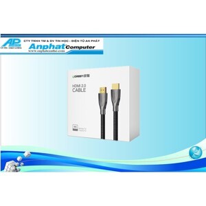 Cáp HDMI 2.0 4K 60hz mạ vàng cao cấp 10M Ugreen 50112