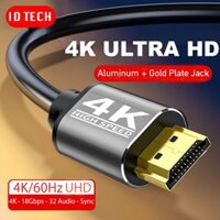 Cáp HDMI 2.0 4K 60Hz UHD ID Tech HD202 - Bảo Hành 24 Tháng Chính Hãng