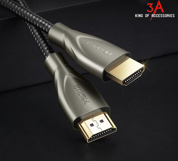 Cáp HDMI 2.0 Carbon 15m chuẩn 4K 60MHz Ugreen 50114