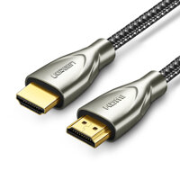 Cáp HDMI 2.0 Carbon chuẩn 4K60MHz mạ vàng cao cấp dài 3m UGREEN HD131 50109 - Hàng Chính Hãng