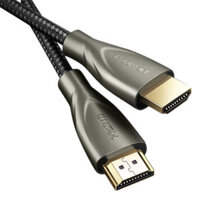 Cáp HDMI 2.0 Carbon dài 10m chính hãng Ugreen 50112 mạ vàng cao cấp