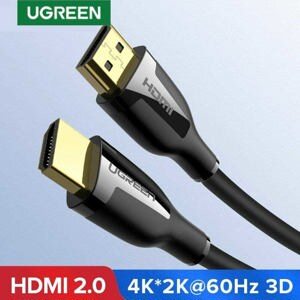 Cáp HDMI 2.0 dài 1m hỗ trợ hỗ trợ độ phân giải 4K60Hz Ugreen 60438