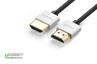 Cáp HDMI 2.0 Dài 1M Ugreen 30476 Hỗ Trợ 3D, 4K