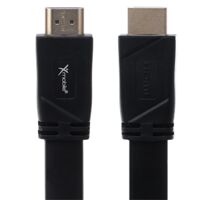 Cáp HDMI 2.0 Dẹt 2m Xmobile DS135-2TB Đen