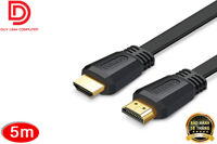 Cáp hdmi 2.0 dẹt dài 5m Ugreen 50821 chính hãng hỗ trợ 4K cao cấp