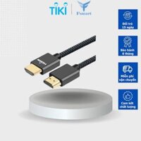 Cáp HDMI 2.0 Seasy bọc dù siêu bền hỗ trợ 4K 60Hz 3D đầu mạ vàng cho TV máy chiếu PS4 laptop  Hàng chính hãng