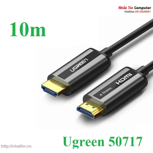 Cáp HDMI 2.0 sợi quang dài 10m Ugreen 50717
