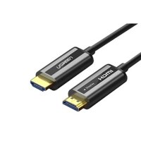 Cáp HDMI 2.0 Sợi Quang Dài 20m 2k 4k Ugreen 50216 Chính Hãng