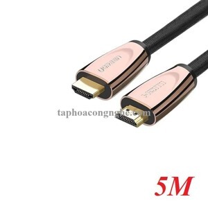 Cáp HDMI 2.0 Ugreen 30605 dài 5M hỗ trợ 3D, 4K, Ethernet