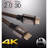 Cáp HDMI 2.0 ZTEK Cao Cấp ZY265 ZY266 Chính Hãng