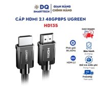 Cáp HDMI 2.1 48Gbps Ugreen HD135 Hỗ trợ phân giải 8K/60Hz | Sử dụng cho Xiaomi TV Box HUB USB