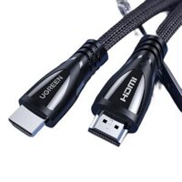 Cáp HDMI 2.1 bọc dù 4k 120hz Ugreen 50731 dài 8M 8K 60hz 48Gpbs HD140