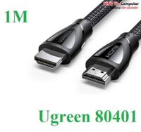 Cáp HDMI 2.1 dài 1M Ultra HD 8K@60Hz chính hãng Ugreen 80401 Cao Cấp