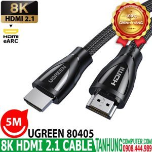 Cáp HDMI 2.1 dài 5M chuẩn Ugreen 80405