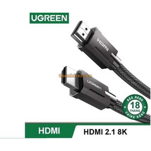 Cáp HDMI 2.1 dài 5M Ugreen cao cấp 50562 độ phân giải 8K/60HZ