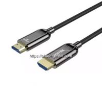 Cáp HDMI 2.1 sợi quang UNITEK 8K – C11085GY01 dài 50 Mét AOC Fiber Optical (8K@60Hz – 4K@120Hz HDR-eARC 48Gbps)