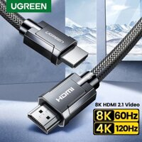 Cáp HDMI 2.1 Ugreen  ULTRA HD 8K60Hz 48Gbps Cao Cấp HD135 hàng chính hãng - 70320 -1.5M