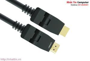 Cáp HDMI 2m đầu xoay 180 độ hỗ trợ full HD 4Kx2K chính hãng Ugreen 10126