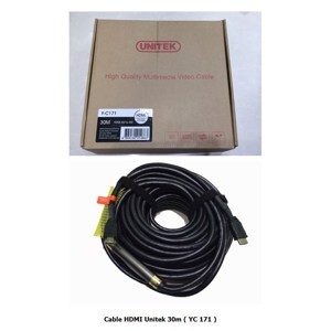 Cáp HDMI 30m Unitek Y-C171 chính hãng