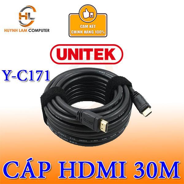 Cáp HDMI 30m Unitek Y-C171 chính hãng