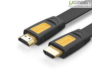 Cáp HDMI 3M dẹt hỗ trợ Ethernet 3D 4K*2K Ugreen 11186