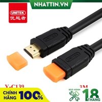 Cáp HDMI 3M Unitek Y-C139 Chính hãng