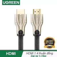 Cáp HDMI 4K 15m Ugreen 11197 Chính Hãng Bọc sợi nylon HD102 cao cấp