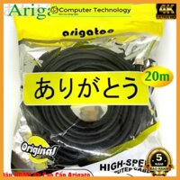Cáp hdmi 4K, dây cáp tín hiệu hdmi Arigato 4k dài 20m chính hãng, hàng cực xịn, tín hiệu 4K siêu nét, ổn định