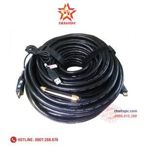 Cáp HDMI 50m ZTek ZE654 hỗ trợ 3D, 4K x 2K, Full HD1080p