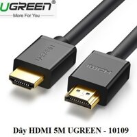 Cáp HDMI 5m Chính Hãng Ugreen UG-10109 Hỗ Trợ 3D 4K