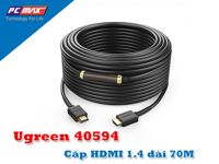 Cáp HDMI 70M hỗ trợ 4k 2k Ugreen 40594 (Chip Khuếch Đại) - Hàng chính hãng