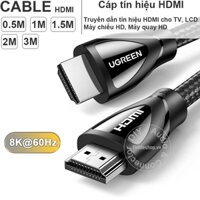 Cáp HDMI 8K Ugreen HD140 - Dây HD cho TV Màn hình 8K 0.5 đến 3 mét