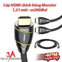 Cáp HDMI cao cấp 1,21 mét chính hãng Monster - m2000hd