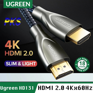 Cáp HDMI Carbon dài 5m Ugreen 50110