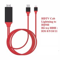 Cáp hdmi cho iphone 5/5s6/6plus7 ipad kết nối tivi máy chiếu