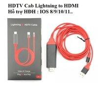 CÁP HDMI CHUYỂN TỪ IPHONE RA TIVI 1 CHÂN USB 1 CHÂN LIGHTING