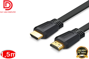 Cáp HDMI dài 1.5m dẹt hỗ trợ 4K Ugreen 50819