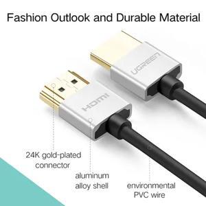 Cáp HDMI dài 8M siêu mỏng hỗ trợ 4K Ugreen 50305