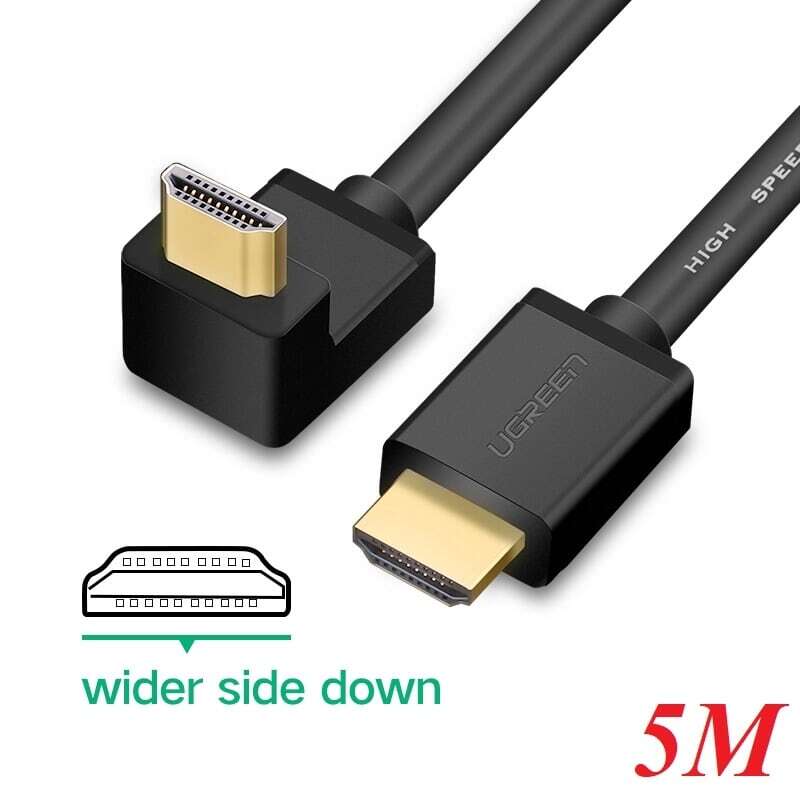 Cáp HDMI đầu cong 5m Ugreen 10123