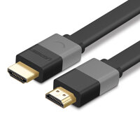 Cáp HDMI dẹt 1.4 thuần đồng, dài từ 1.5-10m UGREEN HD120 - Hàng Chính Hãng - 2m - 30110