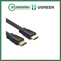 Cáp HDMI dẹt dài 3m chuẩn 2.0 hỗ trợ 4K@60MHz (ED015) Ugreen 50820 |Hàng chính hãng |Giao hàng nhanh chóng