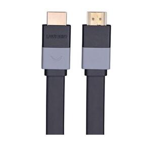 Cáp HDMI dẹt vỏ nhựa trợ 3D 4K Ugreen 30114 10m